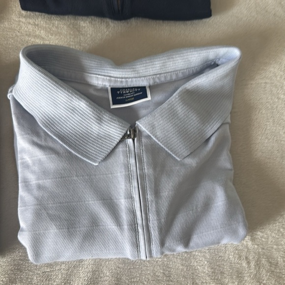 Charles Tyrwhitt SS Polos Button Down and Zip Up Shirts Brown, Blue, Gray, Green - Picture 3 of 7